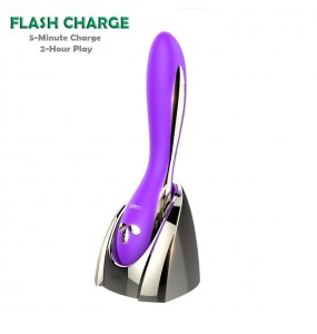 HK LETEN ELIZA Luxury Smart Heating G-Spot Vibrator (Flash Charge - Purple)